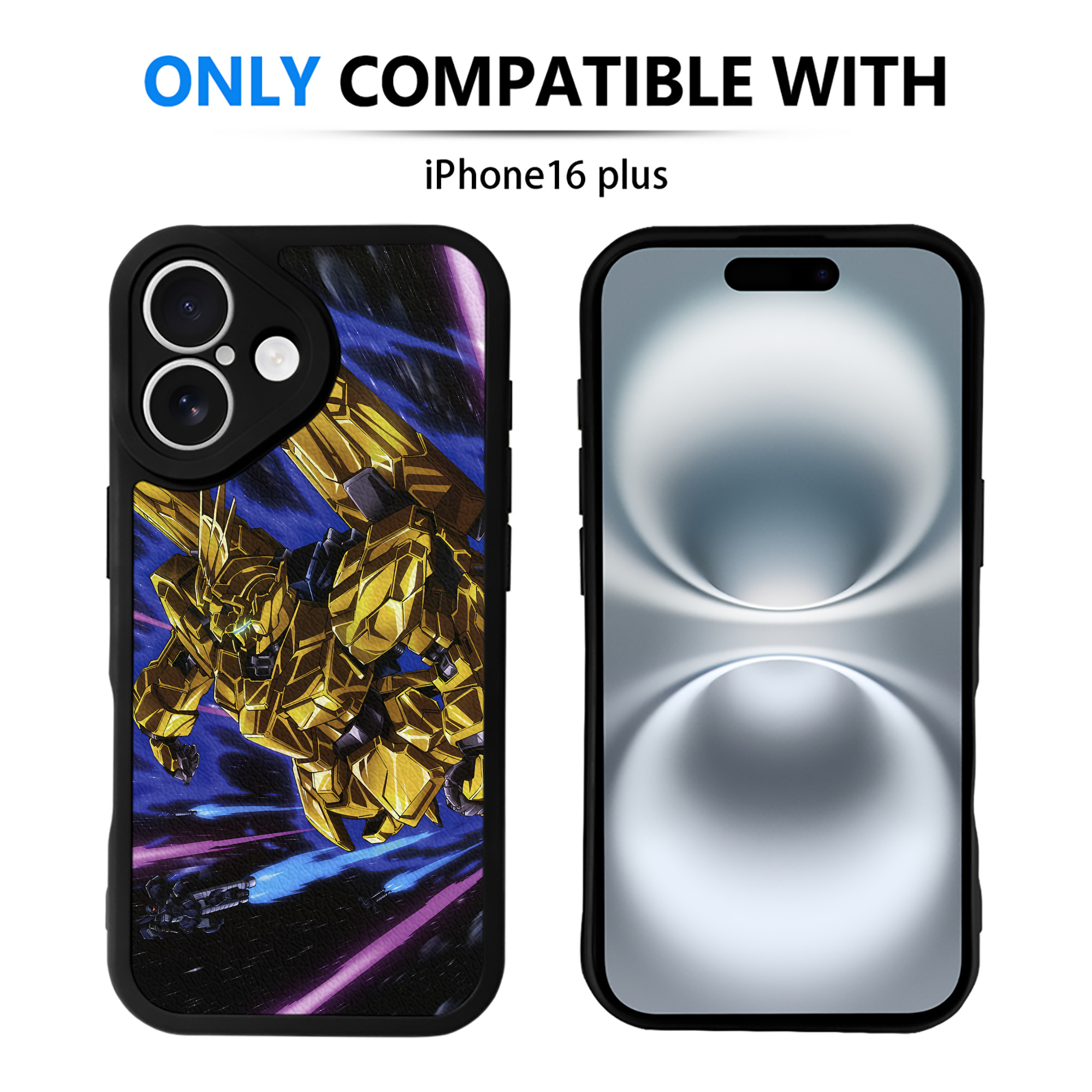 （画像用） 機動戦士ガンダム Mobile Suit Gundam 【iPhone 16シリーズ対応】シリコンスマホケース（レザー調） 材質：シリコン